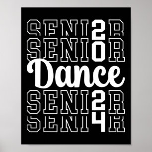 Dance Senior 2024 Cl Of 2024 Senior Dancer  Poster