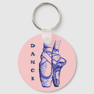 Dance shoes keychain