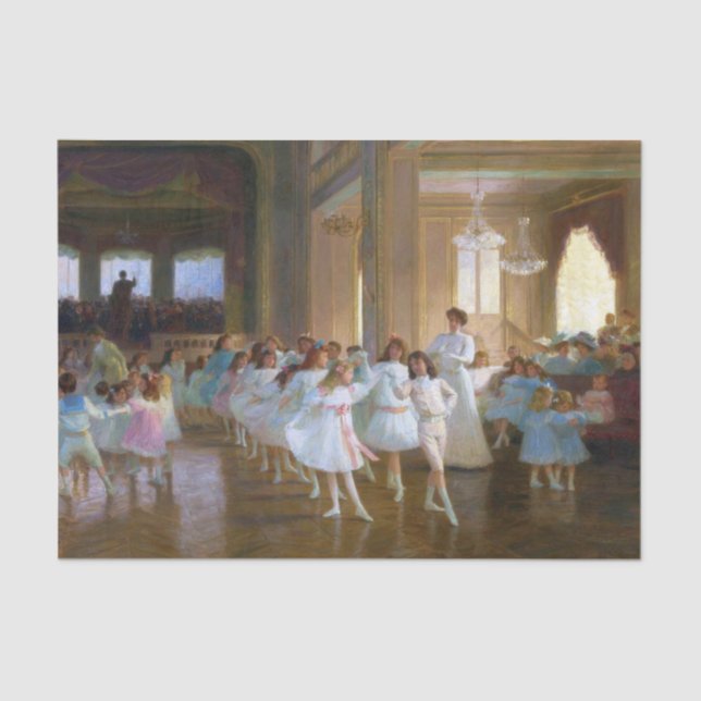 Dance Show (Ballet Class for Young Dancers) Tissue Paper (Front)