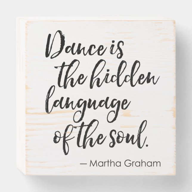 Dance Sign - hidden language of the soul (Front Horizontal)