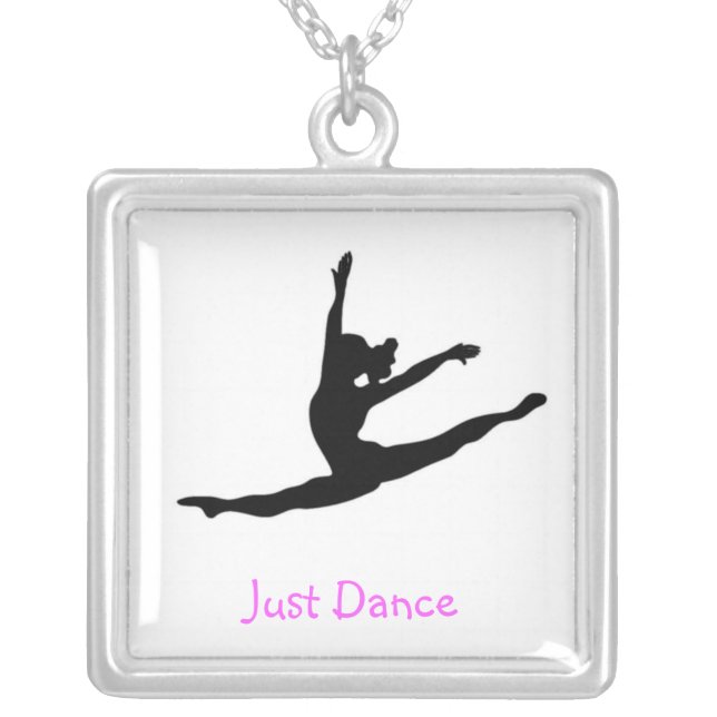 Dance Silver Plated Necklace (Front)