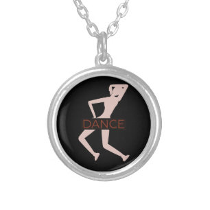 Dance Silver Plated Necklace