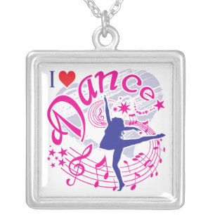 Dance Silver Plated Necklace