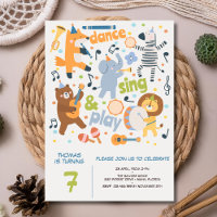 Dance sing and play kids birthday