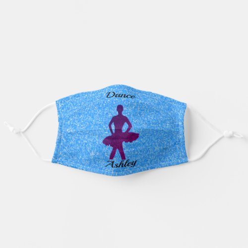 Dance Sparkle Face Mask for Girls