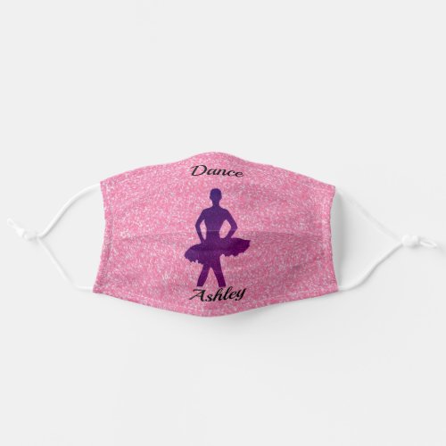 Dance Sparkle Face Mask for Girls