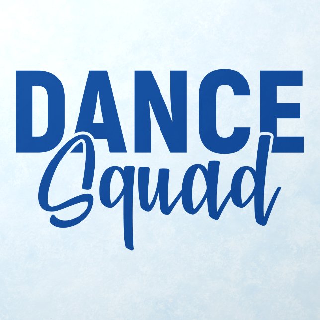 Dance Squad Dancer Decor Wall Floor Decal (Insitu 1)