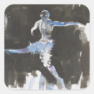 Dance Square Sticker