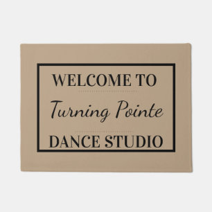 Dance Studio Personalized Doormat