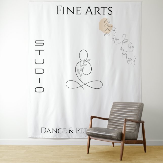 Dance Studio Photography Prop Studio Backdrop (In Situ)