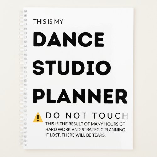 Dance Studio Planner