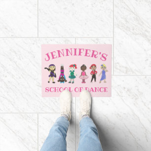 Dance Studio School Decor Ballet Tap Jazz Teacher Doormat