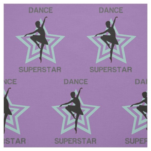 Dance Superstar Fabric