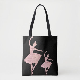 Ballet Tote Ballet Bag Ballet Tote Bag Balllerina Tote Bag Ballerina Bag Custom Ballerina Bag Ballerina Gift Tote Bag Personalized