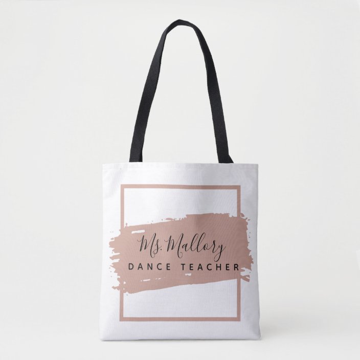 rose gold dance bag