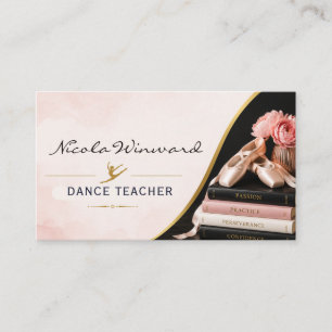 Dance Teacher Business Card