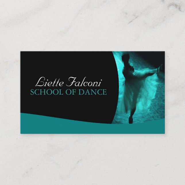 Dance Teacher Business Card (Front)