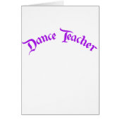 Dance Teacher (customize) (Front)
