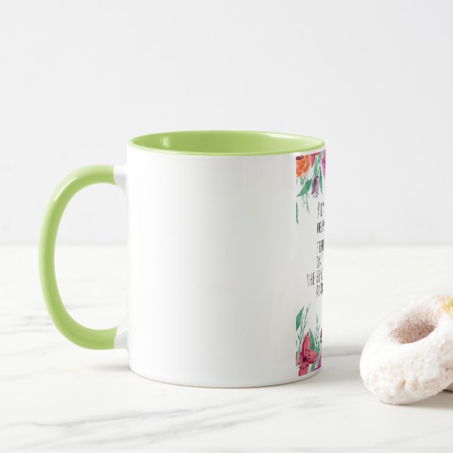 Dance teacher decor Ballet Coach Appreciation Gift Mug (With Donut)
