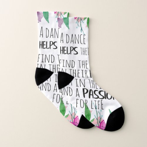 Dance teacher decor Ballet Coach Appreciation Gift Socks