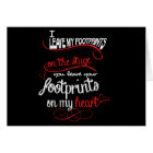 Dance Teacher - Footprints on the Heart