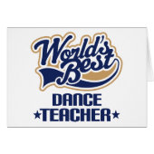 Dance Teacher Gift (Front Horizontal)
