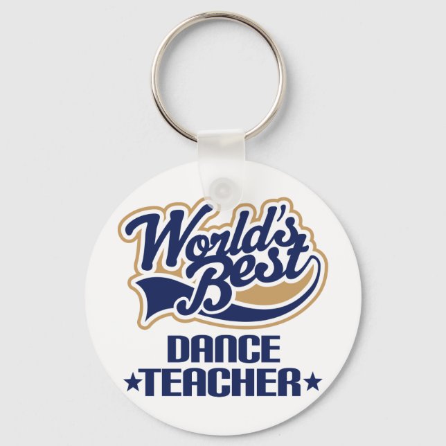 Dance Teacher Gift Keychain (Front)