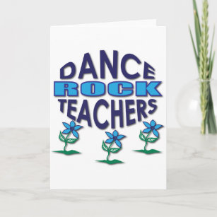 Dance Teacher Gifts Holiday Card