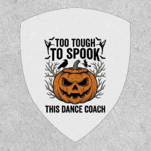 Dance Teacher Halloween Pumpkin Engraving Shirt De Patch