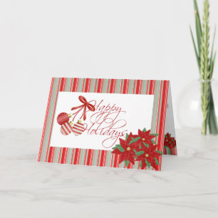 Dance Teacher Happy Holidays Card