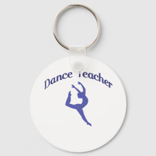 Dance Teacher Jete Keychain