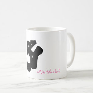 Dance Teacher Mug/Cup with Personalized Name Coffee Mug