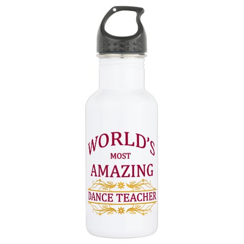 Dance Teacher Stainless Steel Water Bottle