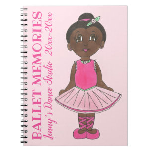 Dance Teacher Studio Recital Ballet Memories Notebook