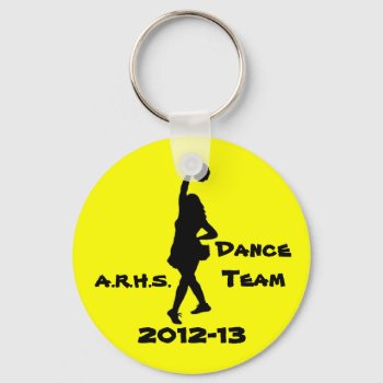 Dance Team Key Chain by GreenCannon at Zazzle