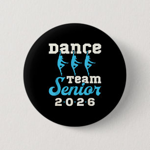 Dance team senior 2026 senior night graduation gra button