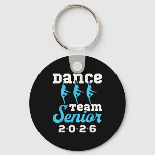 Dance team senior 2026 senior night graduation gra keychain