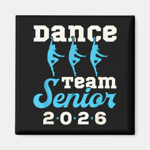 Dance team senior 2026 senior night graduation gra magnet