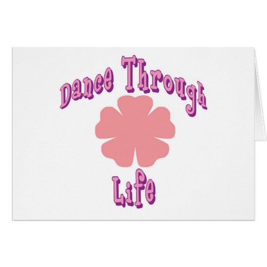 Dance Through Life Cards (Front Horizontal)