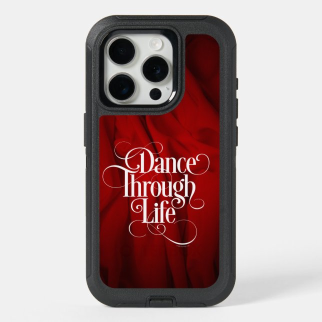 Dance Through Life iPhone 15 Pro Case (Back)