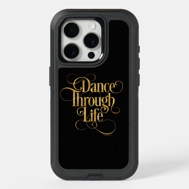 Dance Through Life iPhone 15 Pro Case (Back)