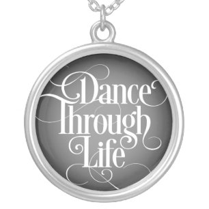 Dance Through Life Silver Plated Necklace