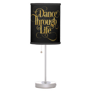 Dance Through Life Table Lamp