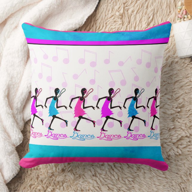 Dance Throw Pillow (Blanket)