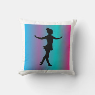 Dance throw pillow. throw pillow