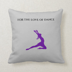 Dance throw pillow. throw pillow