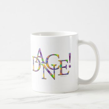 Dance! (tie-dye) Coffee Mug by eBrushDesign at Zazzle