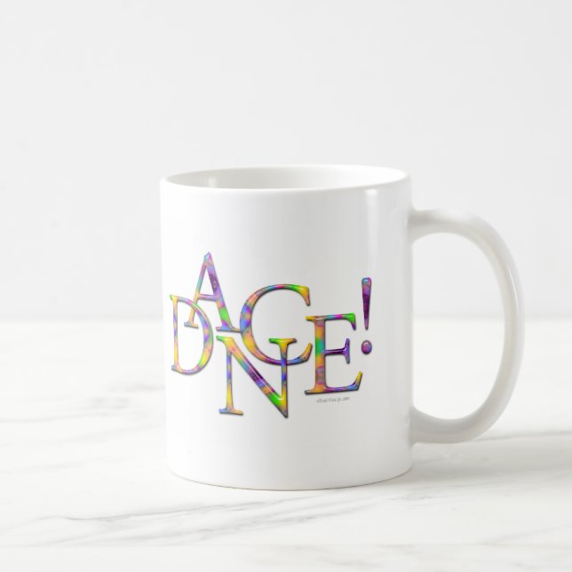 Dance! (Tie-dye) Coffee Mug (Right)