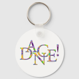 Dance! (Tie-dye) Keychain