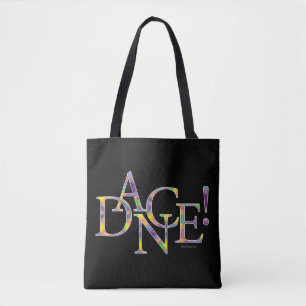 Dance! (Tie-dye) Tote Bag